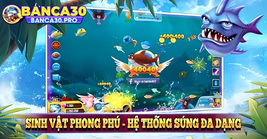 Kho game bắn cá đa dạng